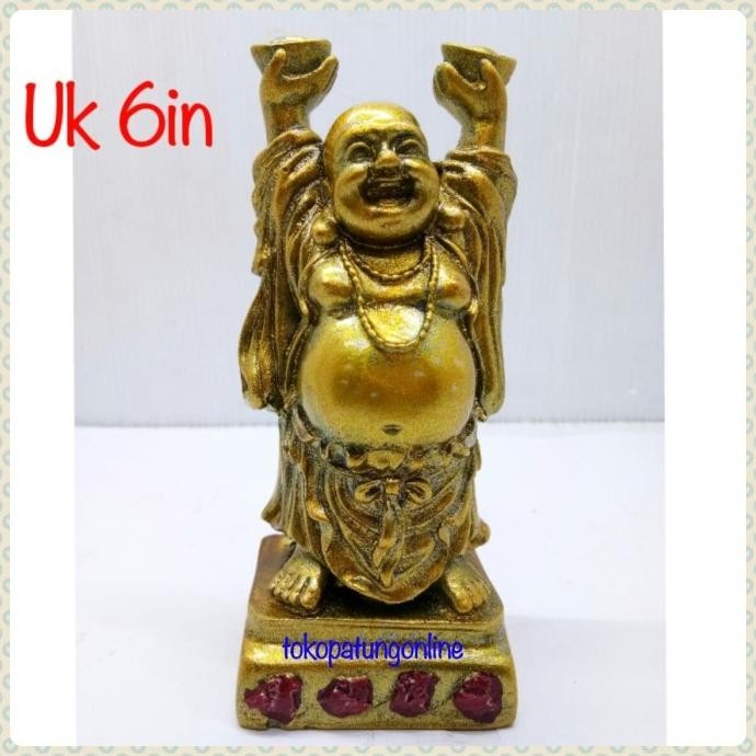 

Ready Patung Buddha Maitreya Milek Fo Fiber T06