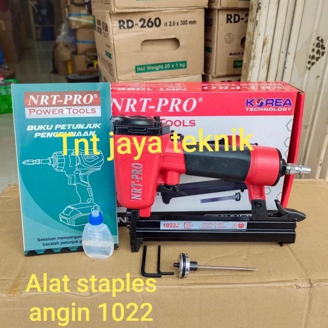 

NRT-PRO 1022J AIR STAPLES GUN PAKU TEMBAK U / STAPLES ANGIN 1022 NRT ORIGINAL DAN TERPERCAYA