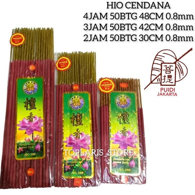 

Ready Cendana Hio 4 Jam 50 Batang