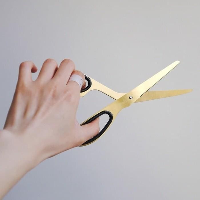 

Gunting Emas / Gold Scissors / Stationery / Gold Metal