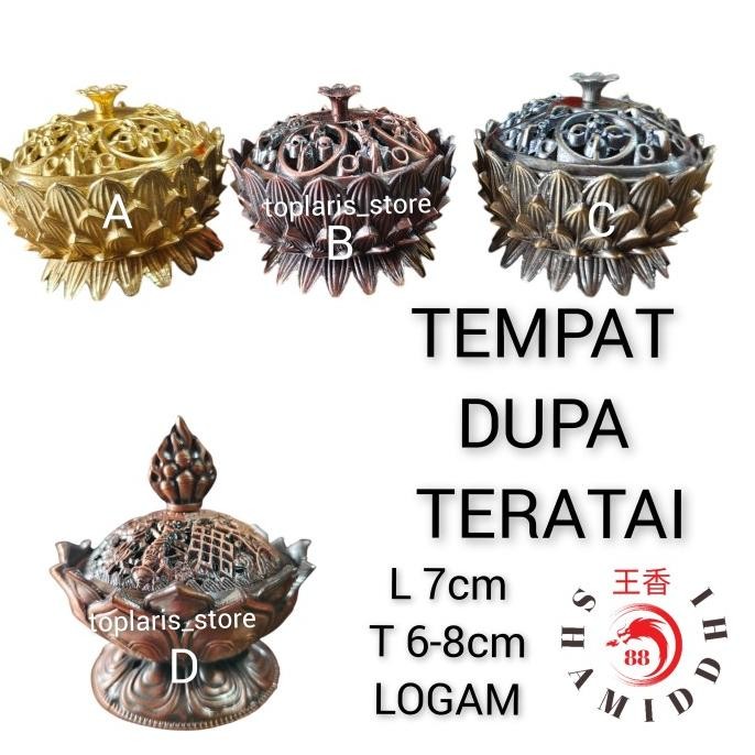 

Ready Tempat Bakar Dupa Kerucut Teratai