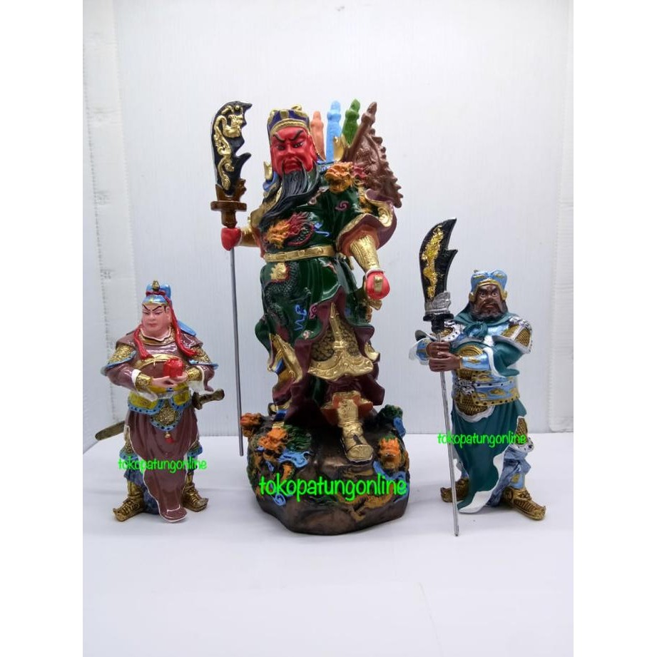 

Ready Patung Kwan Kong Set Pendamping New