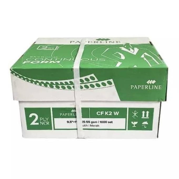 

[ DUS ] Kertas Continuous Form 2 Ply 9,5x11 - Paperline CF K2 W