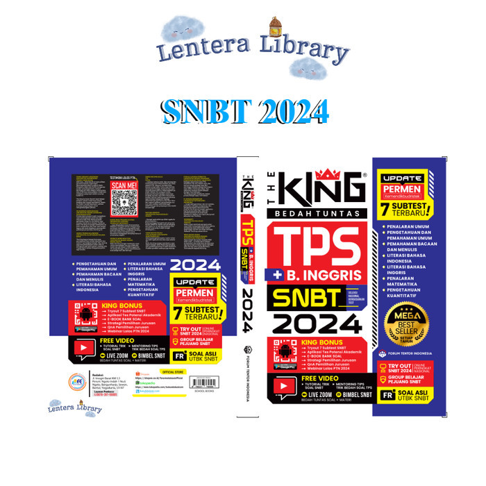 Buku The King Snbt / Tps Skolastik Plus B. Ingg 2023