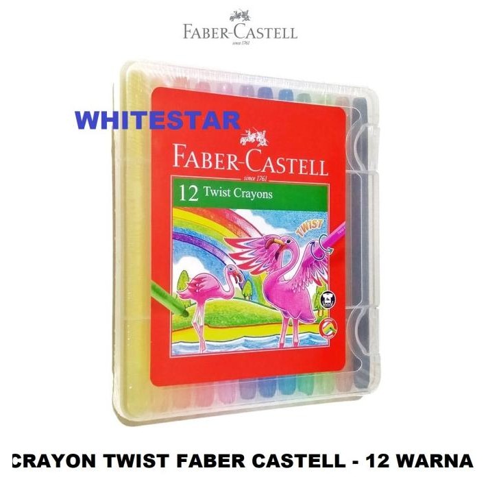 

Sale Crayon Twist Faber Castell Isi 12 Warna