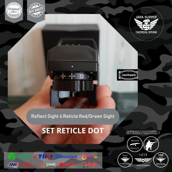 Reflect Sight 4 Reticle Red Green Dot Scope Premium