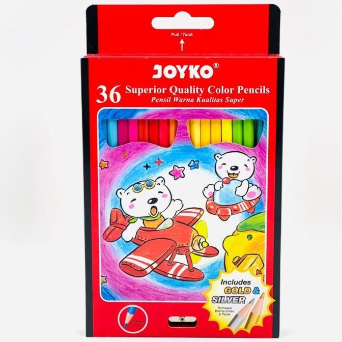 

Sale Pensil Gambar Warna Joyko 36 Warna Color Panjang Cp-36Pb Cp 36Pb