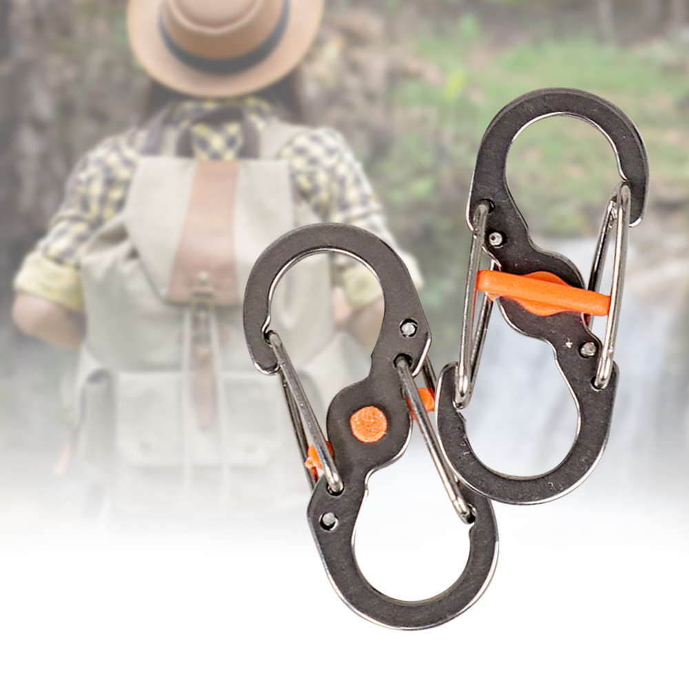 

- S-Biner Carabiner Pengait Barang Metal Spring Hook - S1217 -