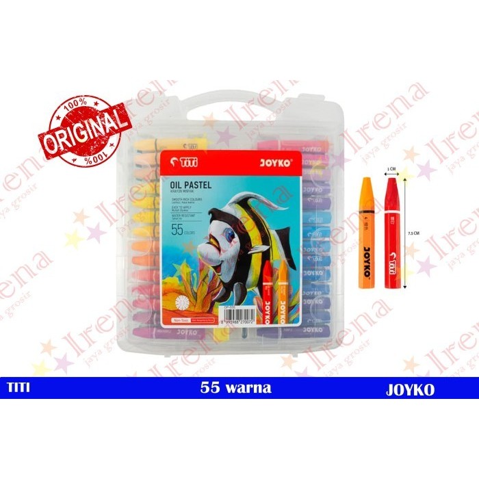 

CRAYON TITI OIL PASTEL 55 WARNA OP-55S