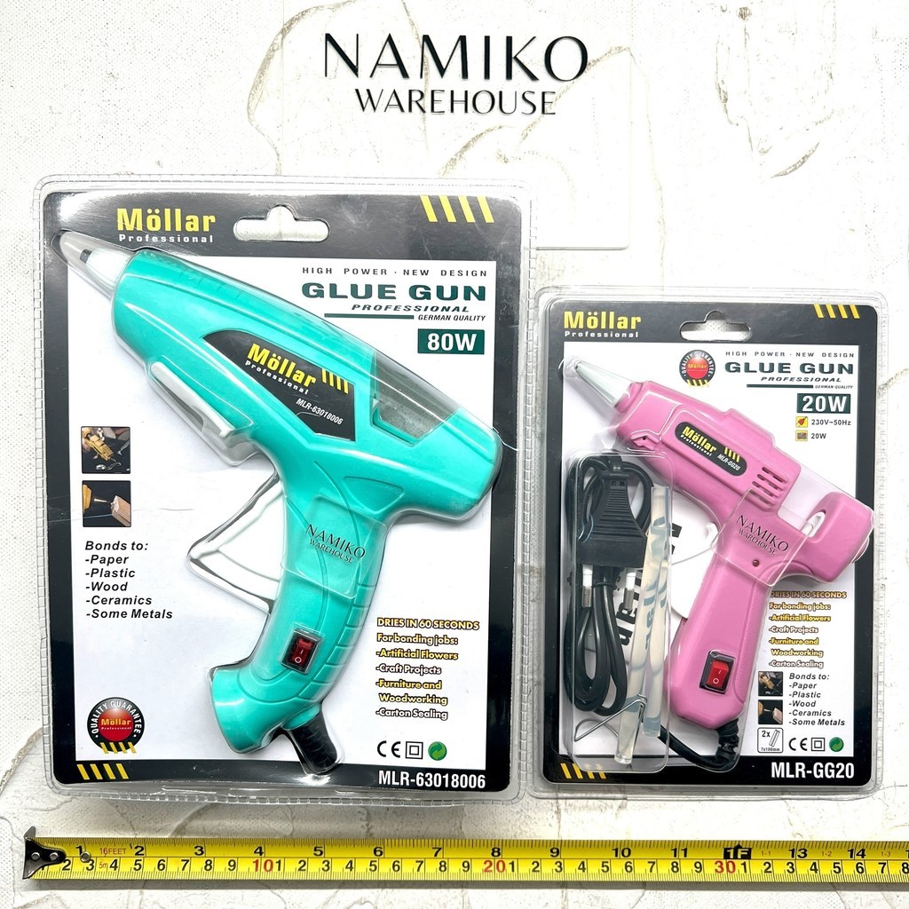 

MOLLAR Lem tembak Glue gun 20 80 watt