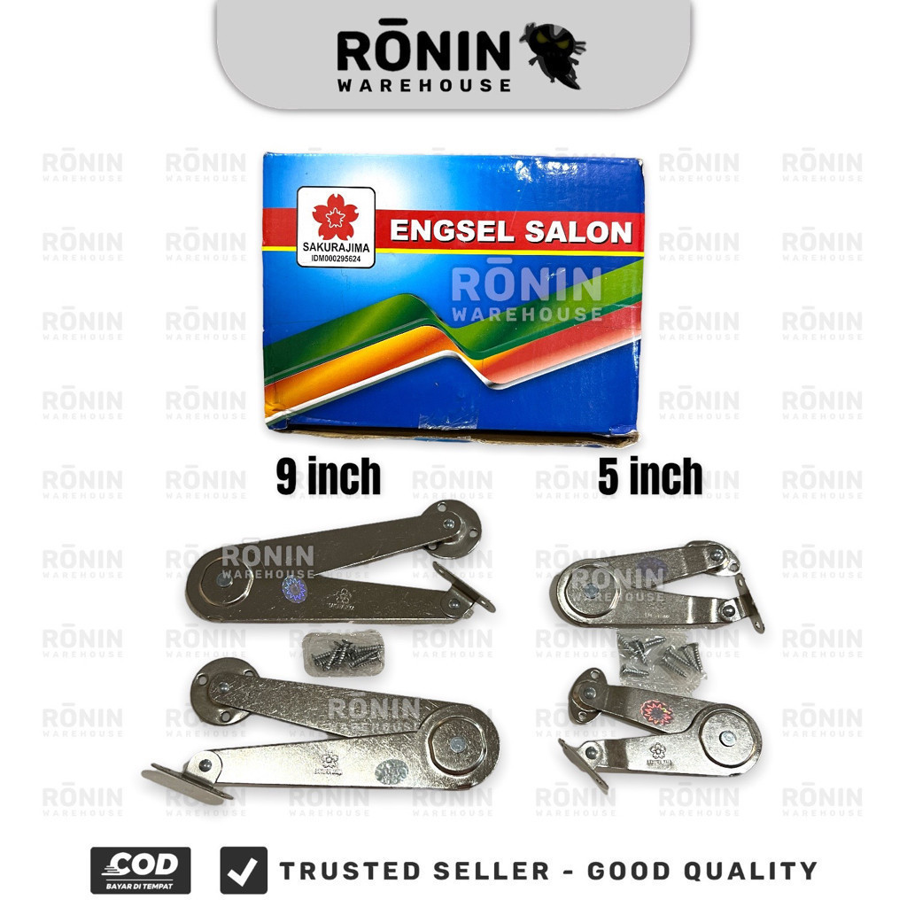 Bamboogrove_ Sakurajima Engsel Salon 5 9 Inch Sikutan Lipat Jendela Bunting