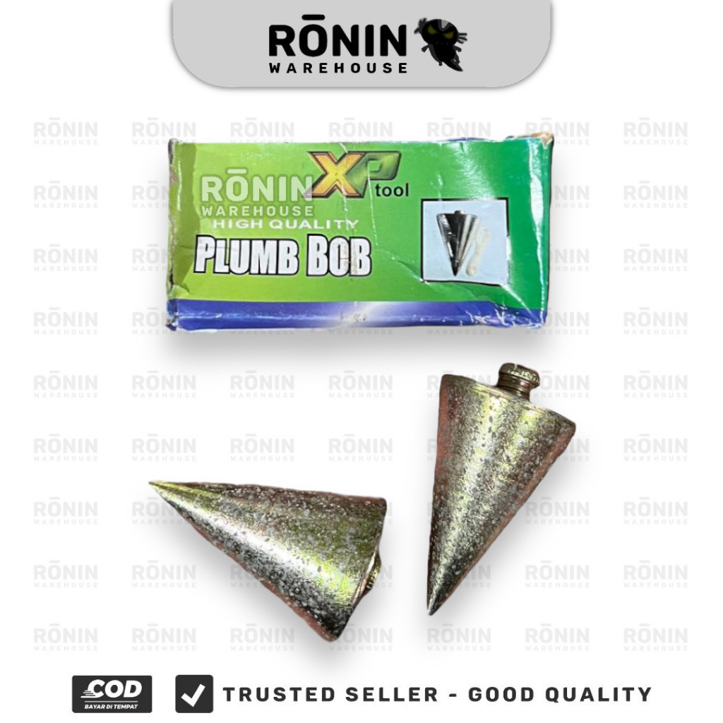 XP TOOL Lot Pyramid 100 200 300 400 500gr Lod Tukang Plumb Bob Alat Ukur Bandul