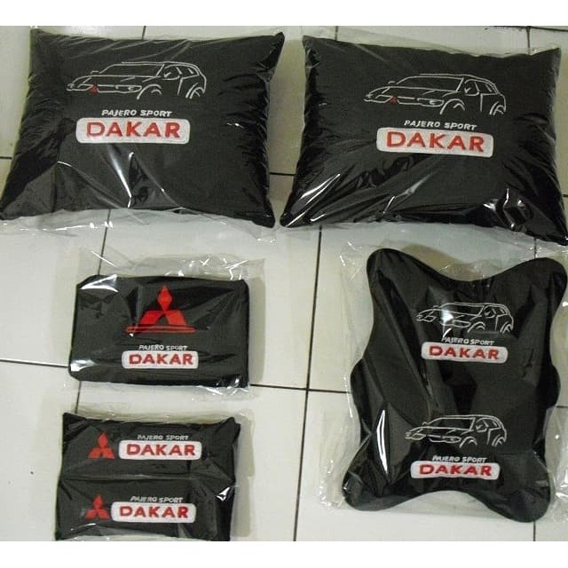 Bantal Leher Mitsubishi Pajero Sport Dakar Bantal Mobil Custom
