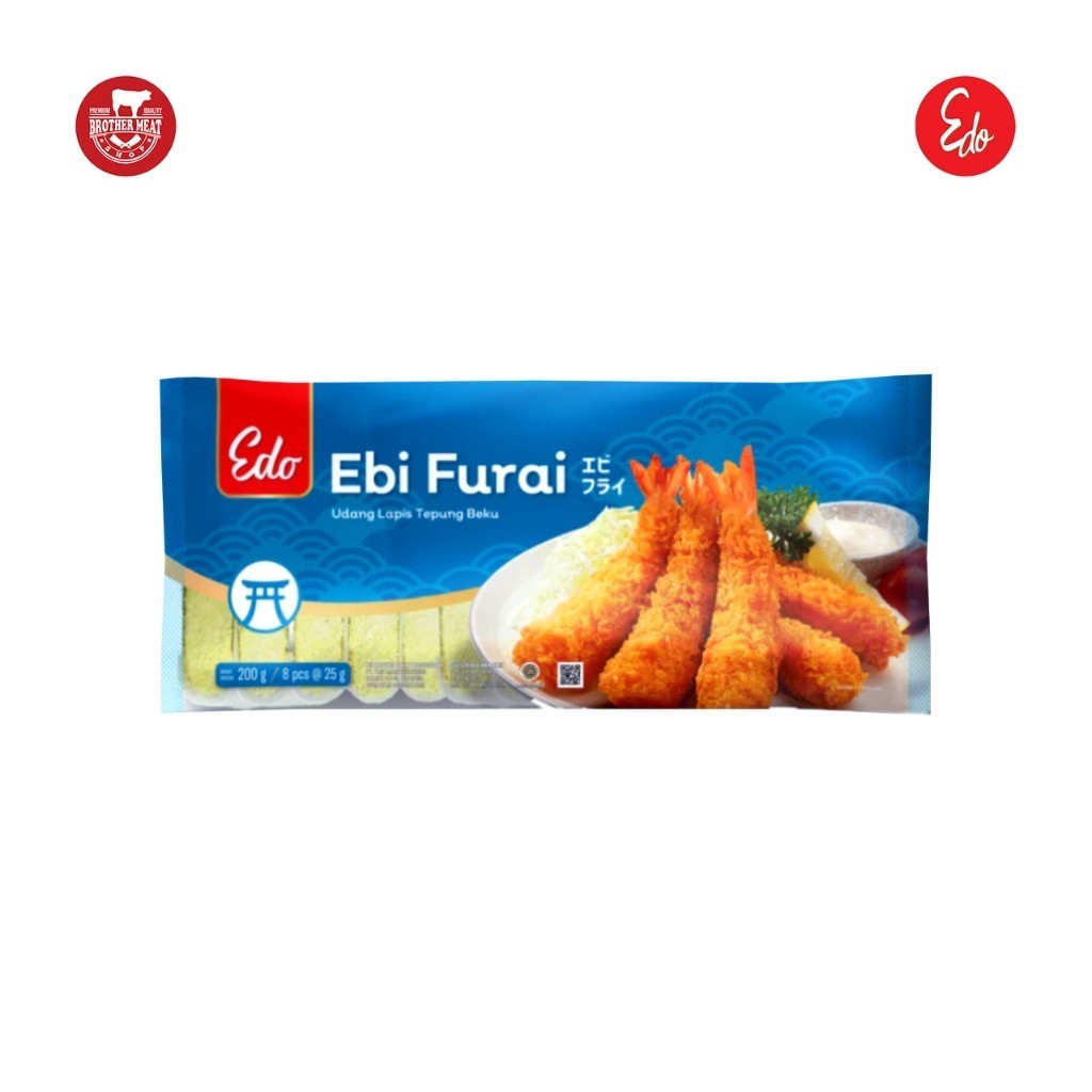 

EDO Ebi Furai 200gr, Tempura Udang - Brothermeatshop