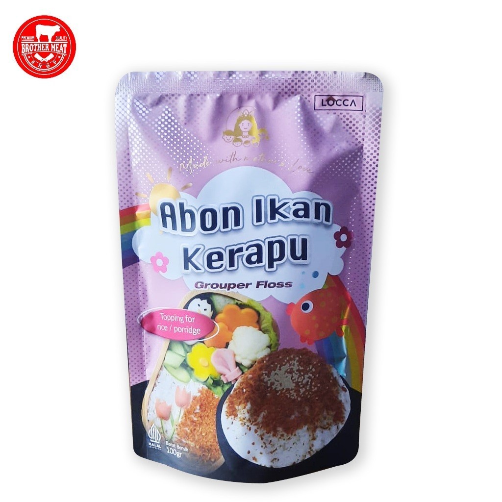 

LOCCA Abon Ikan Kerapu Oven 100gr