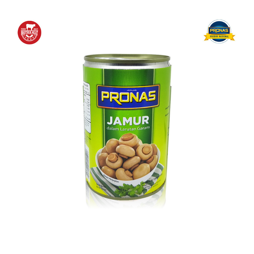 

PRONAS Jamur Kancing 400gr, Champignon Mushroom