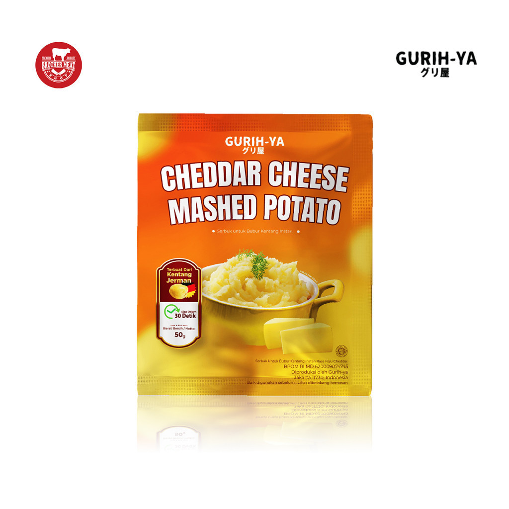 

GURIH-YA Cheddar Cheese Mashed Potato 50gr