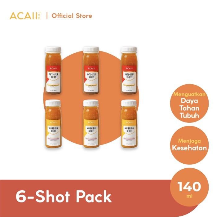

Promo!! Acaii Tea 6-Shot Package (6X125Ml)