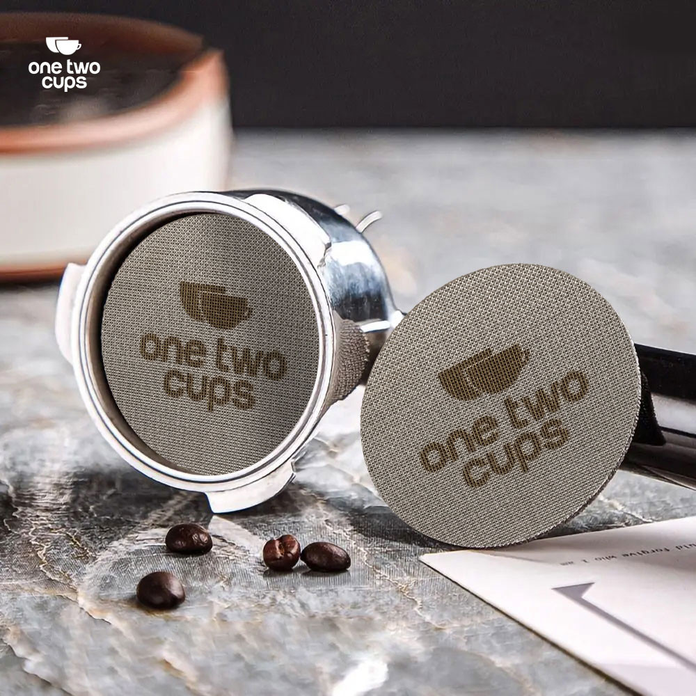 One Two Cups Puck Screen Portafilter Espresso Machine 150 Micron - SUS3