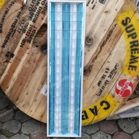 Kap Housing Armatur RM 2x36watt 2x36w 36watt Kosongan Fitting