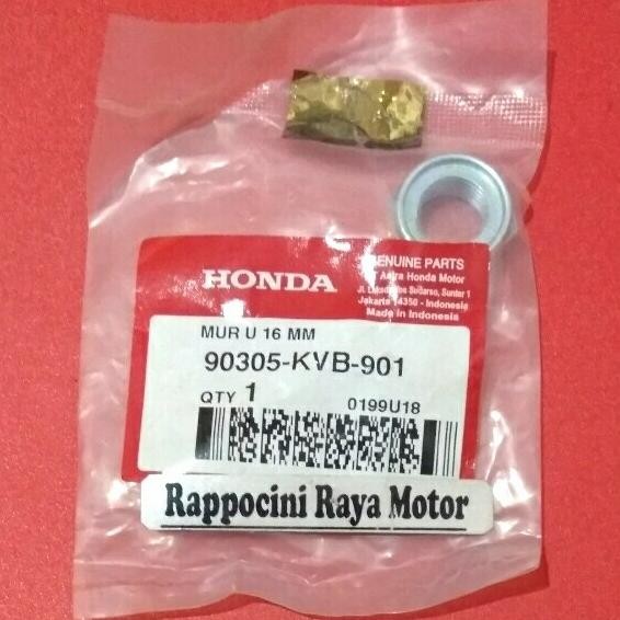 Produk Terbaik] MUR / MOR AS RODA BELAKANG ORI VARIO /BEAT / SCOOPY