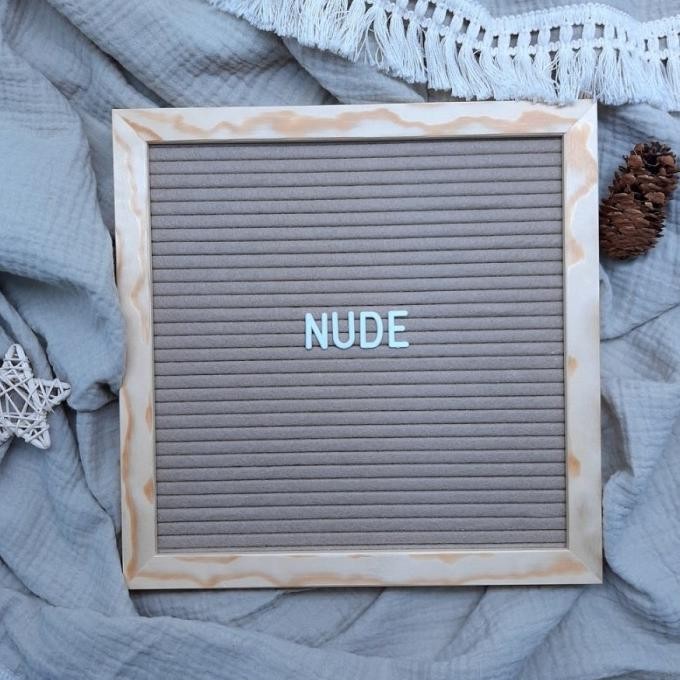 

TERMURAH - Felt Letter Board / Papan Huruf Nama Bayi / Perlengkapan Foto