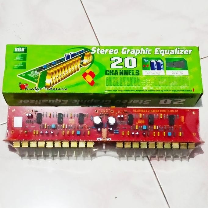 Kit Equalizer 20 Channel Bell BGR