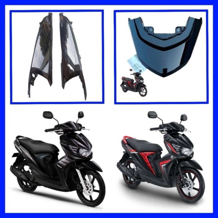 Sambungan Body Belakang Kanan Kiri Mio Soul Gt 115 Hitam