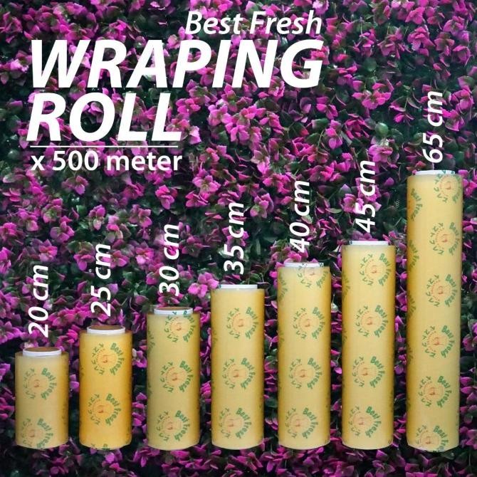 NEW Plastik Wrap - Wrap Roll 45 cm x 500 m - Best Fresh