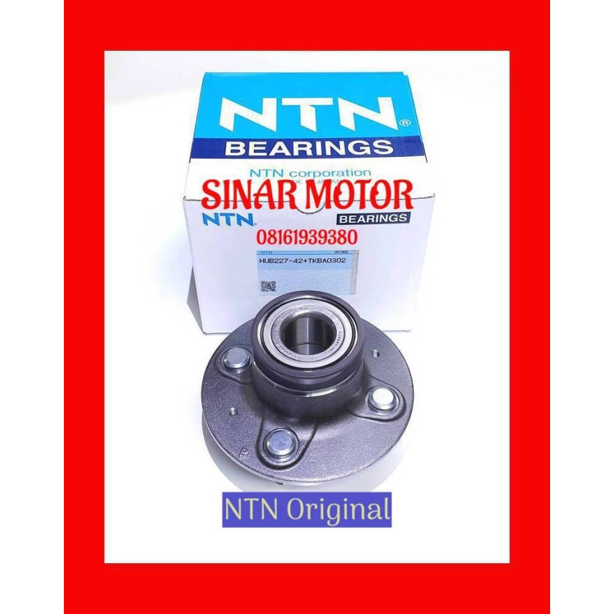 Original.. Bearing Roda Belakang Jazz Rs, Mobilio, Freed Ntn