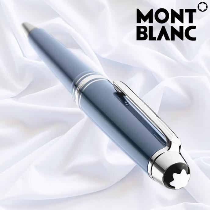 

NEW MONTBLANC Glacier Ballpoint Blue Resin 129395 Original