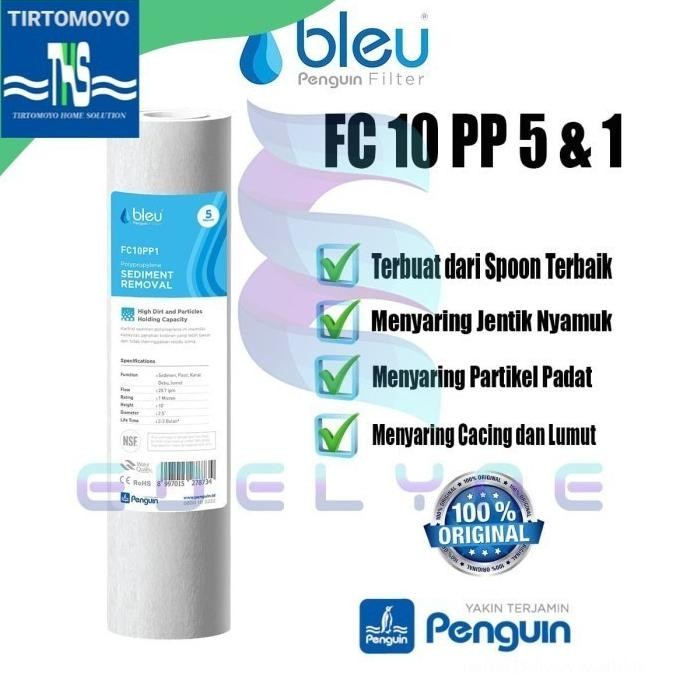 3 Filter air sumur by Bleu PROFESIONAL PP + CTO + RESIN [terbaik]