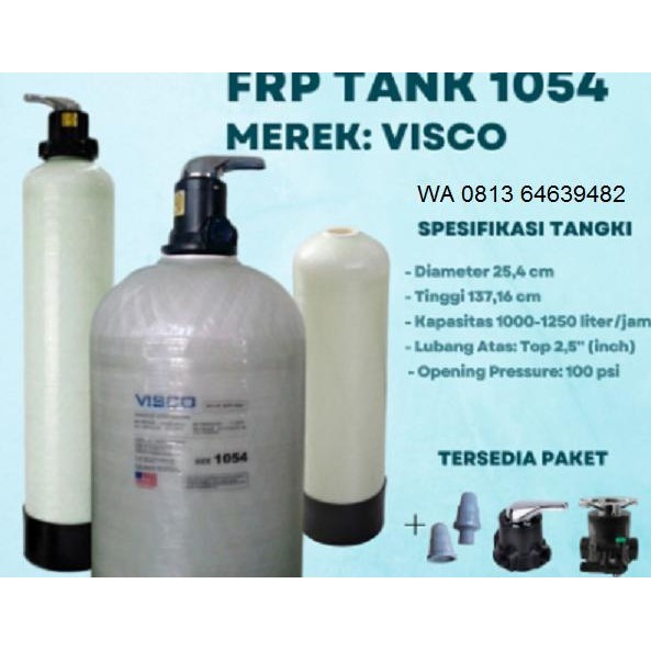 Tabung Filter FRP 1054 Visco Penyaring Air Sumur [terbaik]