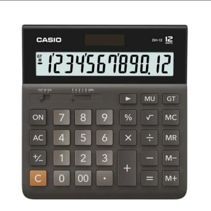 

TERMURAH - Kalkulator Calculator Casio DH-12/ORIGINAL BY CASIO