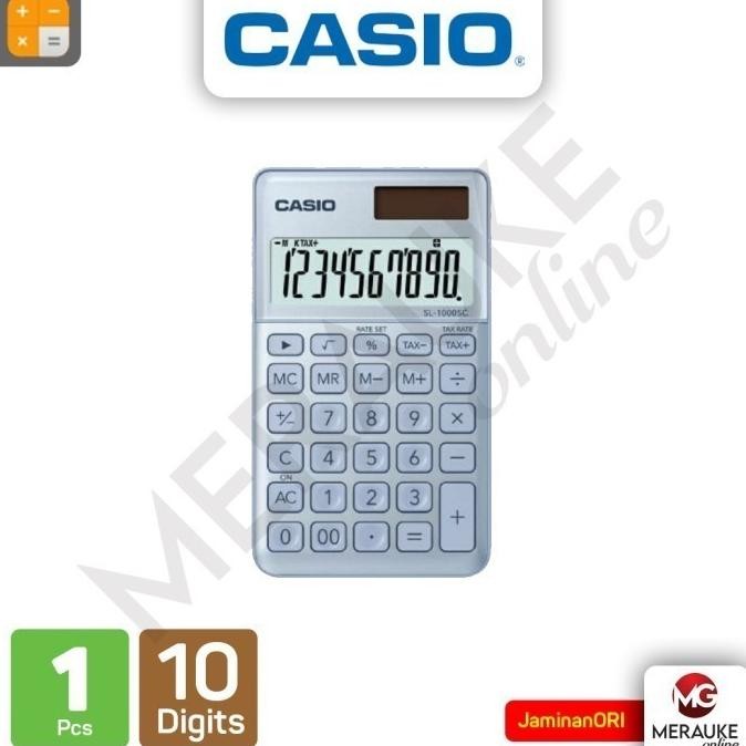

NEW Calculator CASIO SL-1000SC Colorful