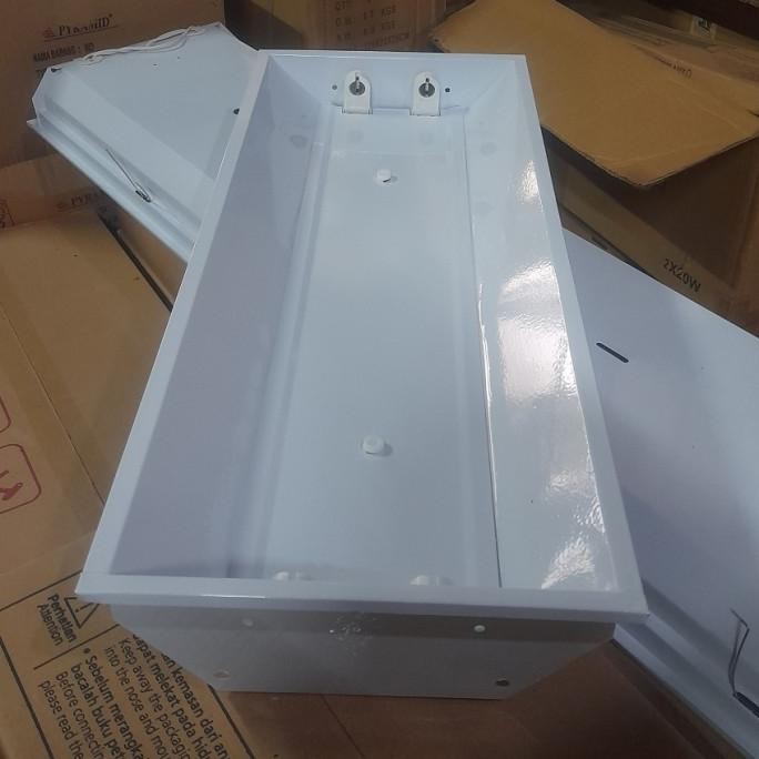 Kap Lampu TL TKI 2X36/2X16 LED KOSONGAN