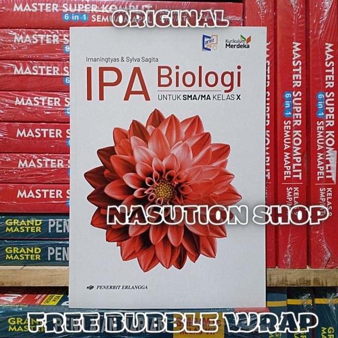 

SALE Buku IPA Biologi Kelas 1 / X 10 SMA Erlangga Kurikulum Merdeka ORI