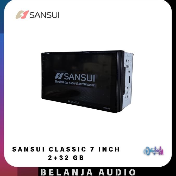 HEAD UNIT ANDROID 7 INCH SANSUI CLASSIC SERIES 2/32 GB