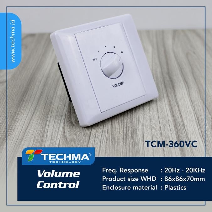 Techma Volume Control Speaker Attenuator 6 -60Watt
