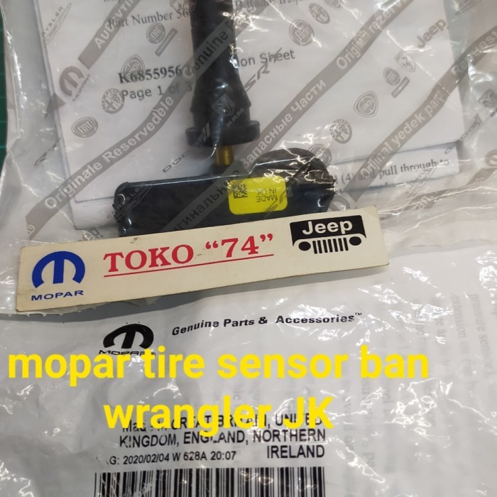 Mopar Sensor Ban TPMS 08-12 Jeep Wrangler JK