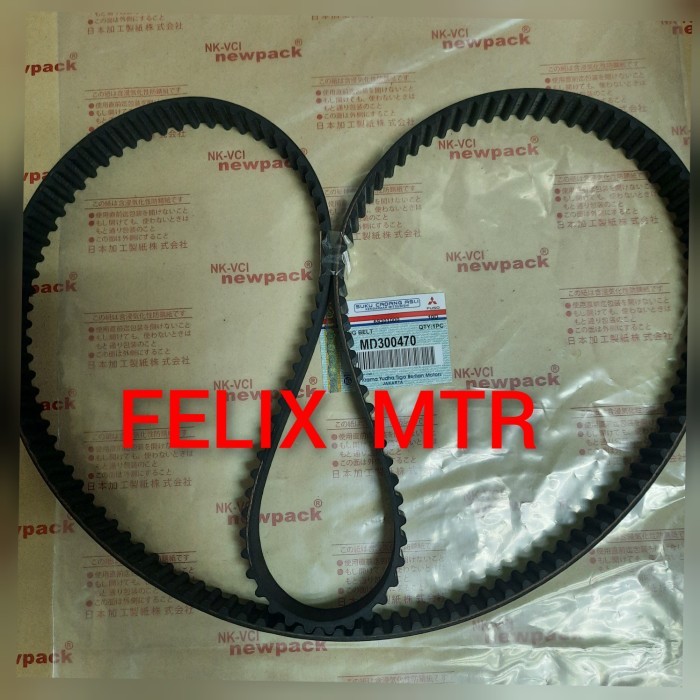 Fan Belt Timing Belt Sabuk Timing L039 L300 Diesel New Kuda Diesel Long