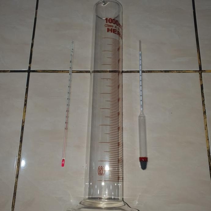 Alat Ukur Berat Jenis Solar Hydrometer Solar 1 Set