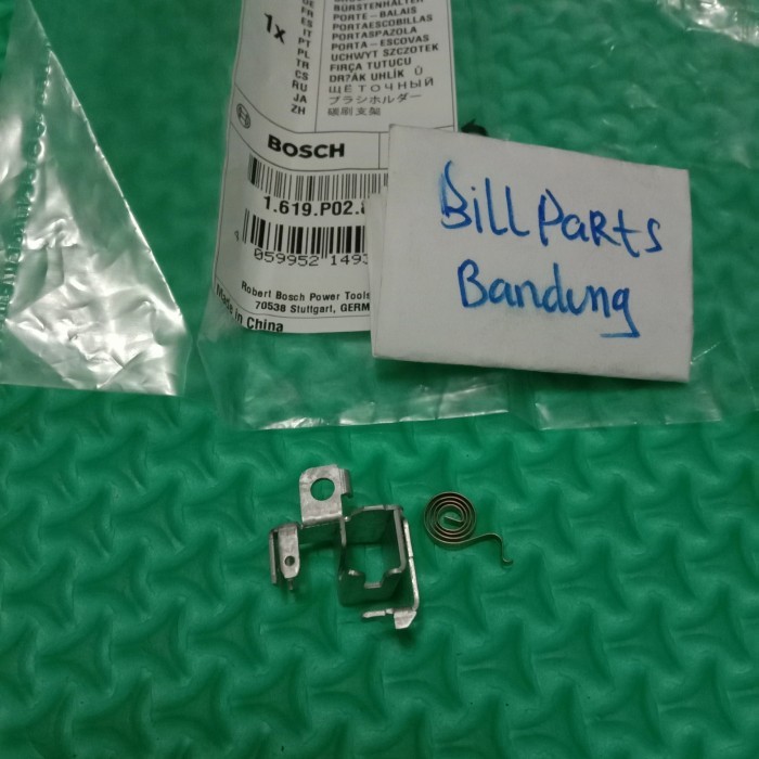 ] spring per holder rumah carbon brush GWS 7-100 gerinda Bosch spul