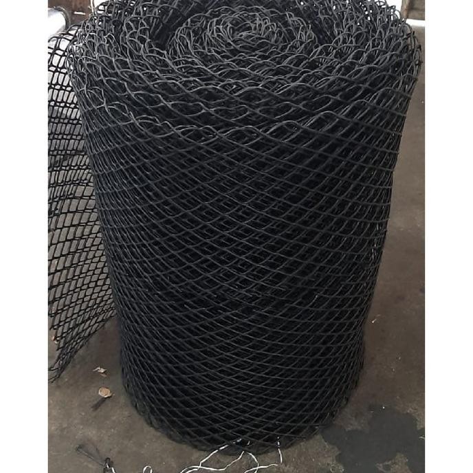 Kawat Jaring Plastik HDPE bentuk DIAMOND per ROLL lebar 1.4 meter KUAT