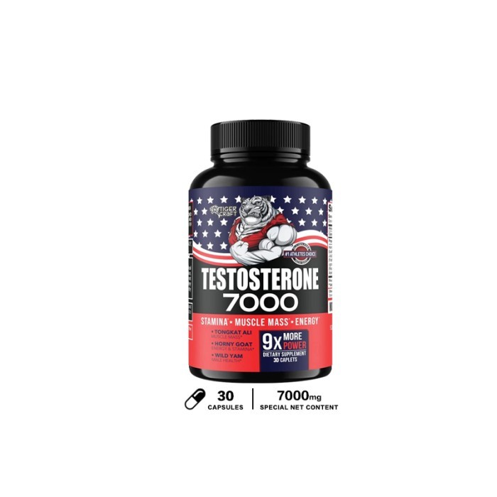 PROMO - MURAH TESTOSTERONE - Vitamin Pria - Dengan Tongkat Ali & Saw Palmetto - Terlaris