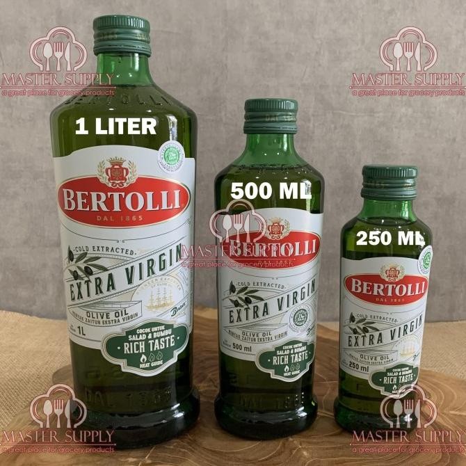 

Bertolli Extra Virgin Olive Oil 500 Ml / Minyak Zaitun / Best Seller Original Dan Terpercaya