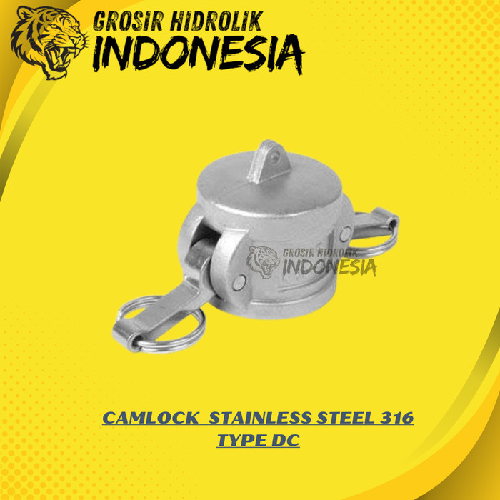 1'' COUPLING STAINLESS CAMLOCK  STAINLESS STEEL 316 TYPE DC 100 SIZE 1 INCH