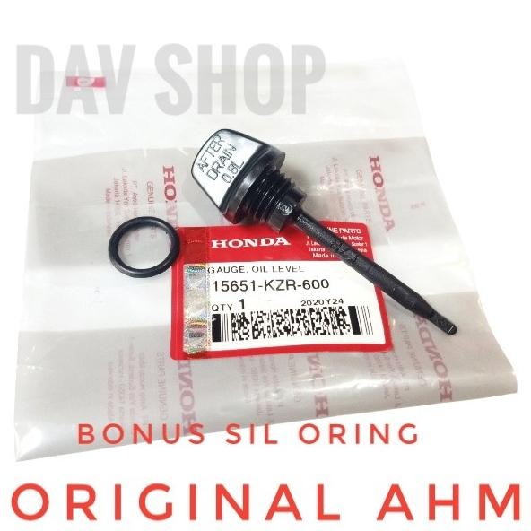 *#*#*#] TUTUP/STICK COLOKAN OLI MESIN ATAS VARIO 125 150 ORI AHM 15651KZR600