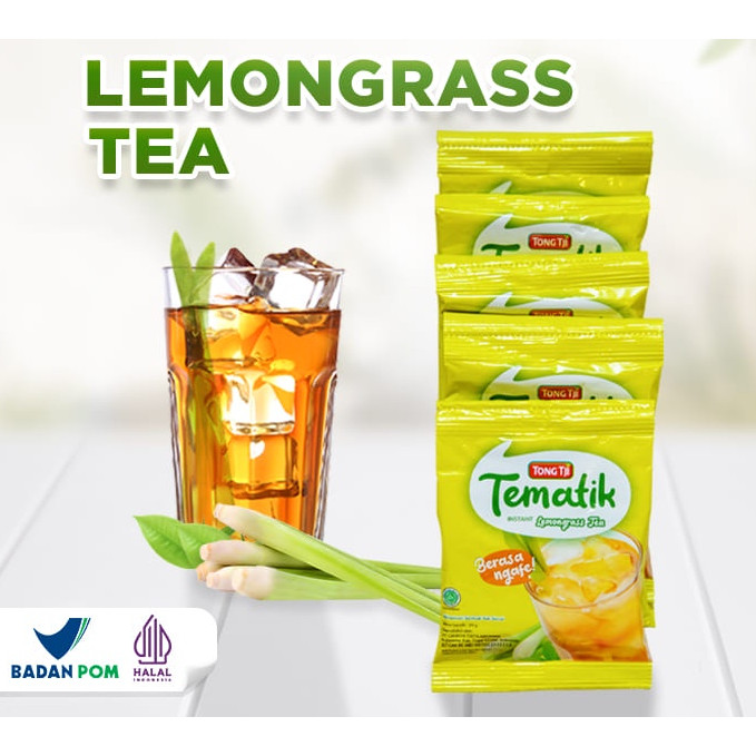 

Tong Tji Tematik Lemongrass Tea 1 Pcs Eceran Original 100%