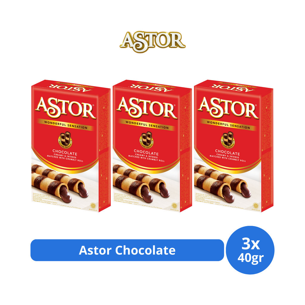 

Astor Chocolate 40gr x 3 pcs